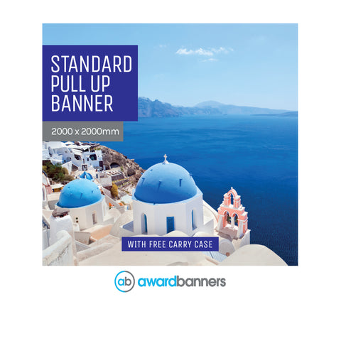 Replacement Graphic - 2000mm wide Pull Up Banner