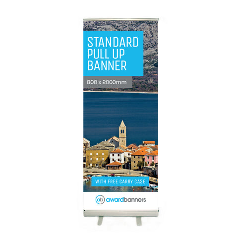 Standard Pull Up Banner - 800mm Wide