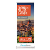 Premium Pull Up Banner - 800mm Wide