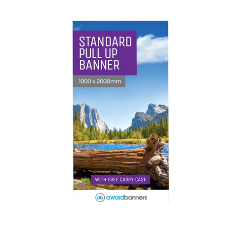 Replacement Graphic - 1000mm wide Pull Up Banner