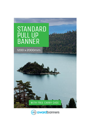 Replacement Graphic - 1200mm wide Pull Up Banner