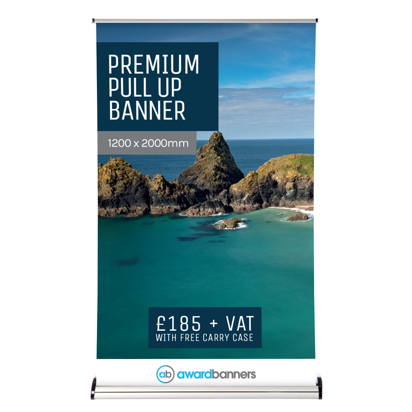 Premium Pull Up Banner | 1200mm Wide