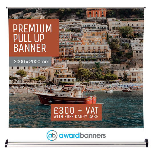 Premium Pull Up Banner | 2000mm Wide