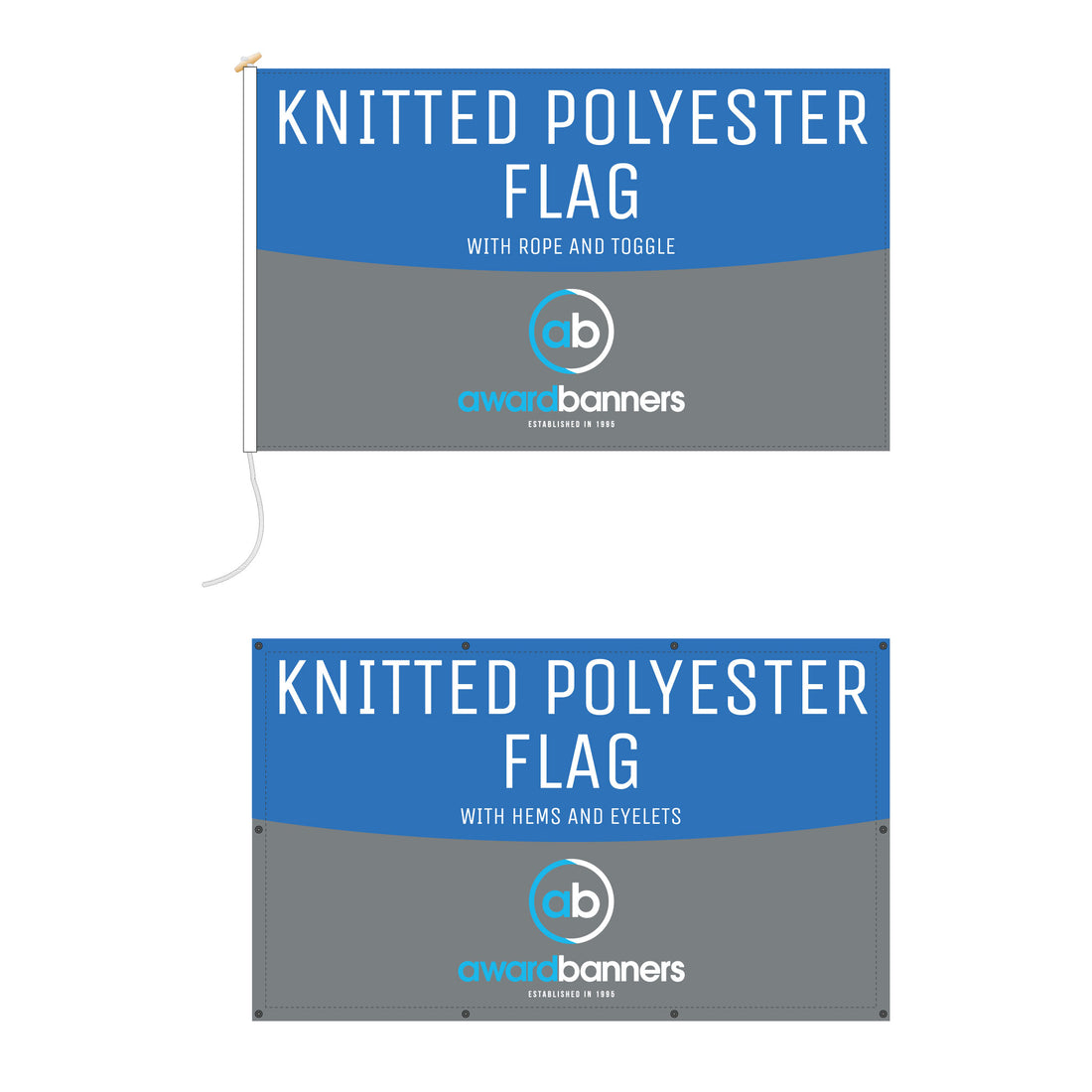 Knitted Polyester Flag – Award Banner and Signs Ltd