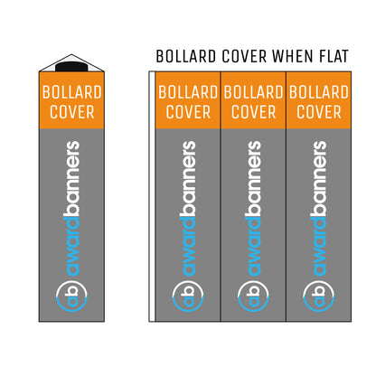 Printed Correx Bollard Covers