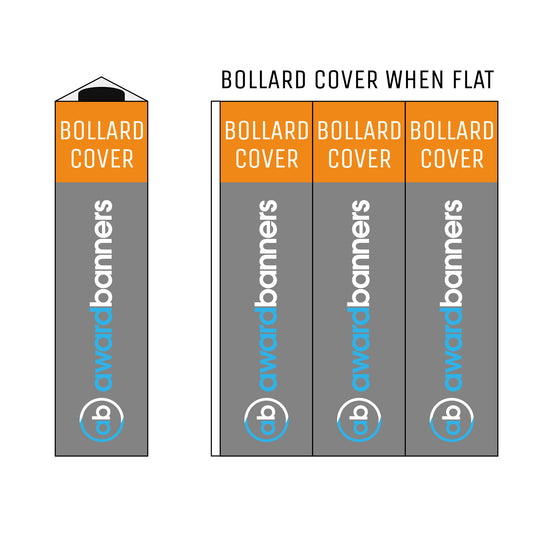Printed Correx Bollard Covers