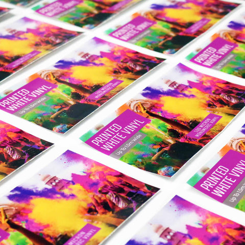 Print Only - White Gloss Self Adhesive Vinyl