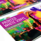 Print Only - White Gloss Self Adhesive Vinyl