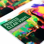 Print Only - Clear Gloss Self Adhesive Vinyl