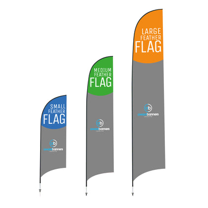 Award Banners Feather Wind Flags