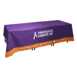 Full Colour Digitally Printed Display Polyester Tablecloth