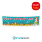 Little Mermaid PVC Birthday Banner - AB117
