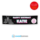 Dancers PVC Birthday Banner - AB143