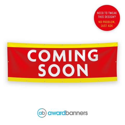 Coming Soon Pre-Designed Banner - AB211