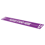 Please Stand Here - 1000mm x 70mm - Social Distancing Floor Graphic