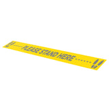 Please Stand Here - 1000mm x 70mm - Social Distancing Floor Graphic