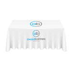 Full Colour Digitally Printed Display Polyester Tablecloth